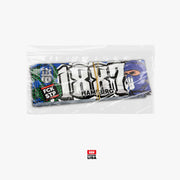 Hamburg Aufkleber / Sticker 25x Westkurve, 1887/ Fußball Fanartikel / PVC / Wetterfest
