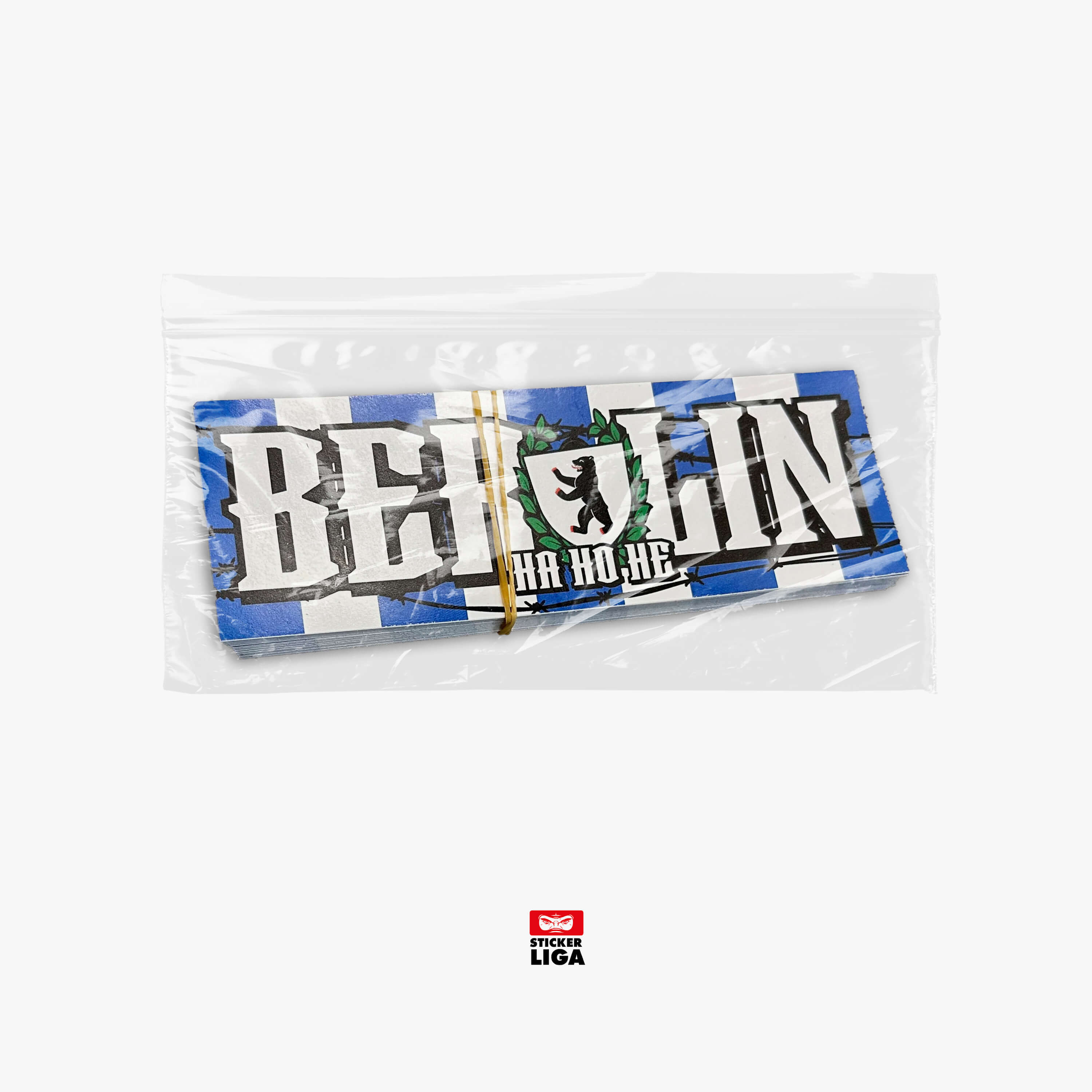 Berlin HA HO HE Aufkleber / Sticker 25x Ost kurve, 1892 / Fußball Fanartikel / PVC / Wetterfest