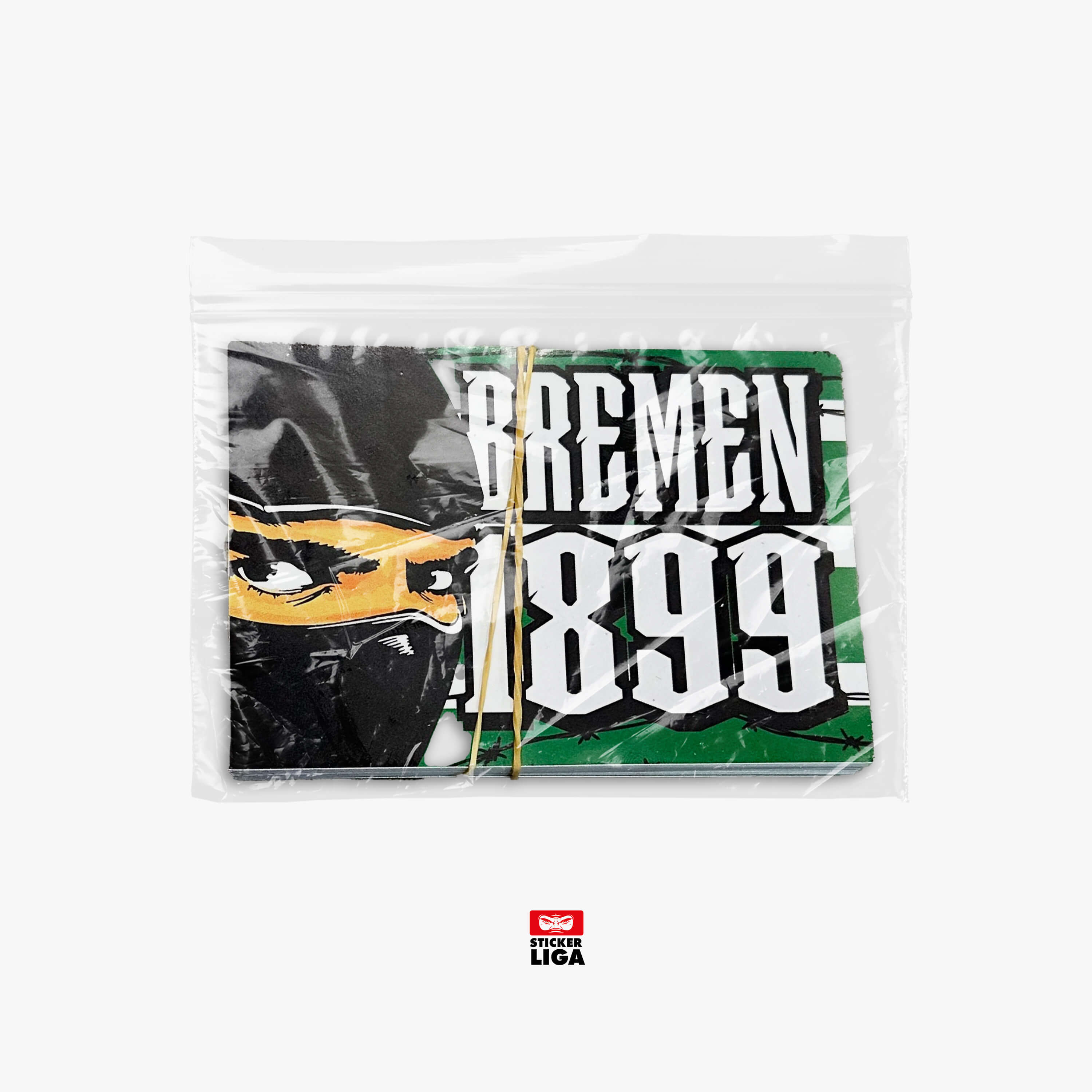Bremen 1899 Aufkleber / Sticker 25x / Fußball Fanartikel / PVC / Wetterfest