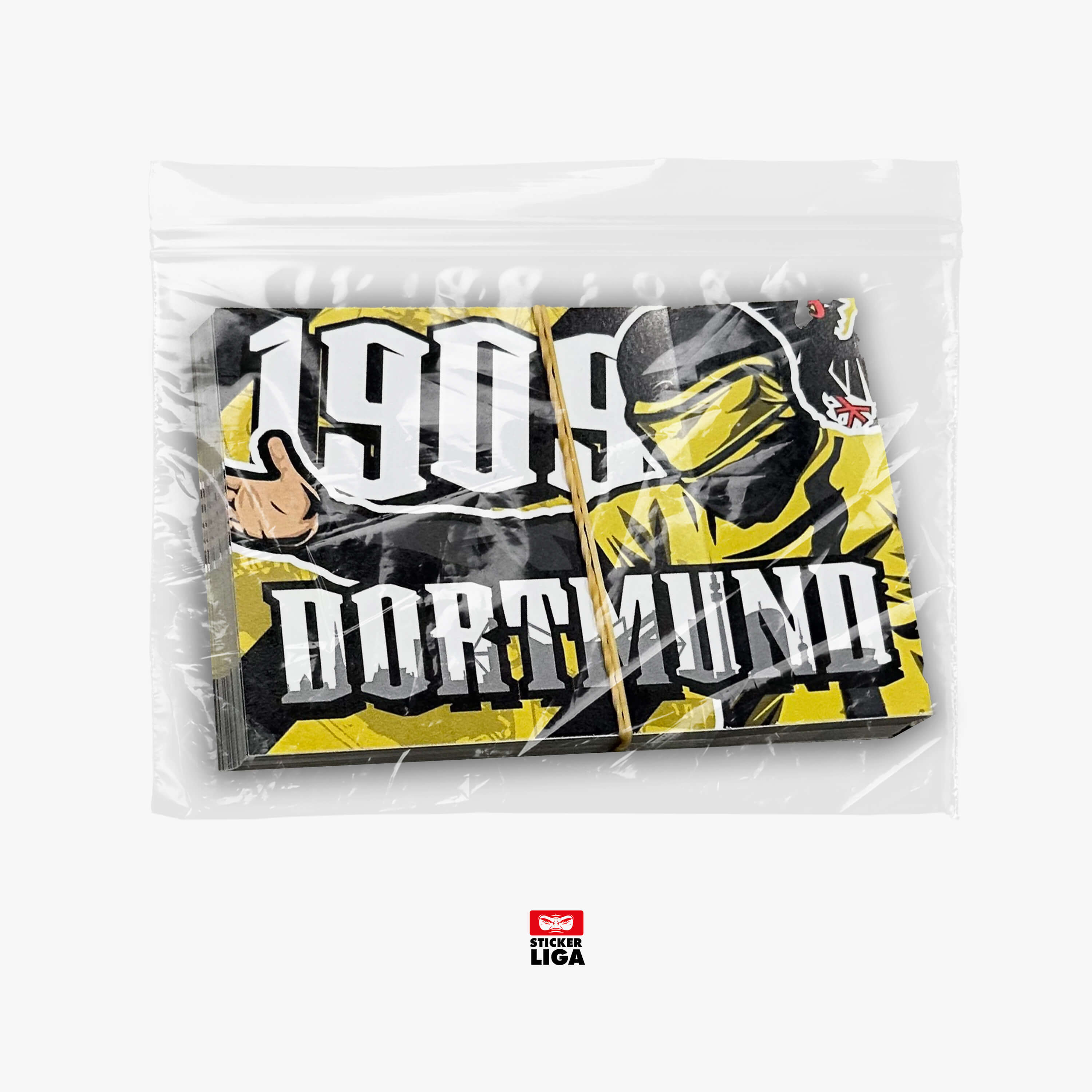 Patch Borussia Dortmund Sudtribune - 9x6 Cm: La Toppa Termoadesiva Per Tessuti Che Urla Amore Per Il BVB! - 3