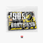 Dortmund Aufkleber / Sticker 25x Südtribüne, 1909, Balken/ Fußball Fanartikel/ PVC/ Wetterfest