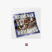 Hamburg Aufkleber / Sticker 25x Westkurve, 1887/ Fußball Fanartikel / PVC / Wetterfest