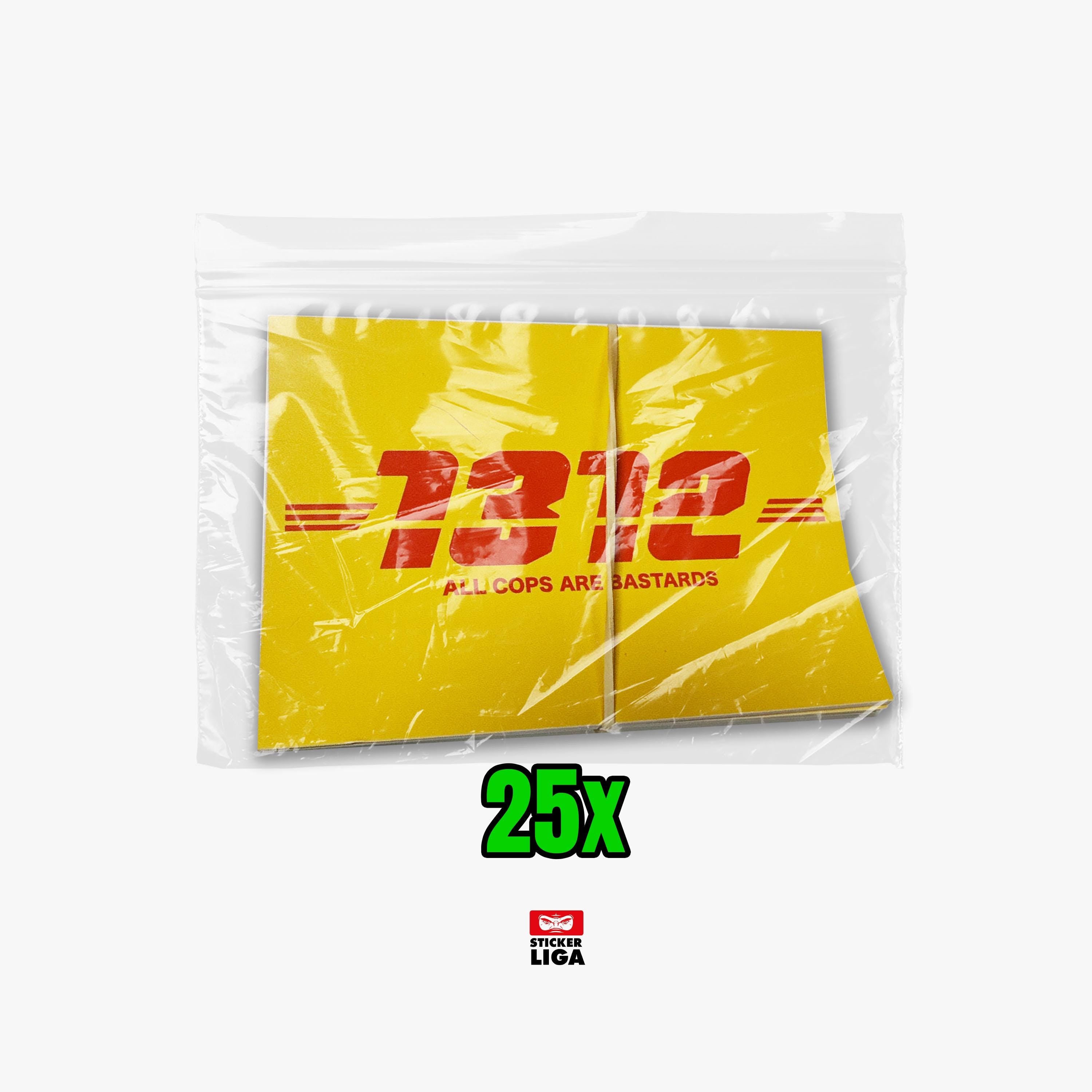 1312 Acab Aufkleber | Fußball Fanartikel| Pvc | Wetterfest | Ultras | Sticker