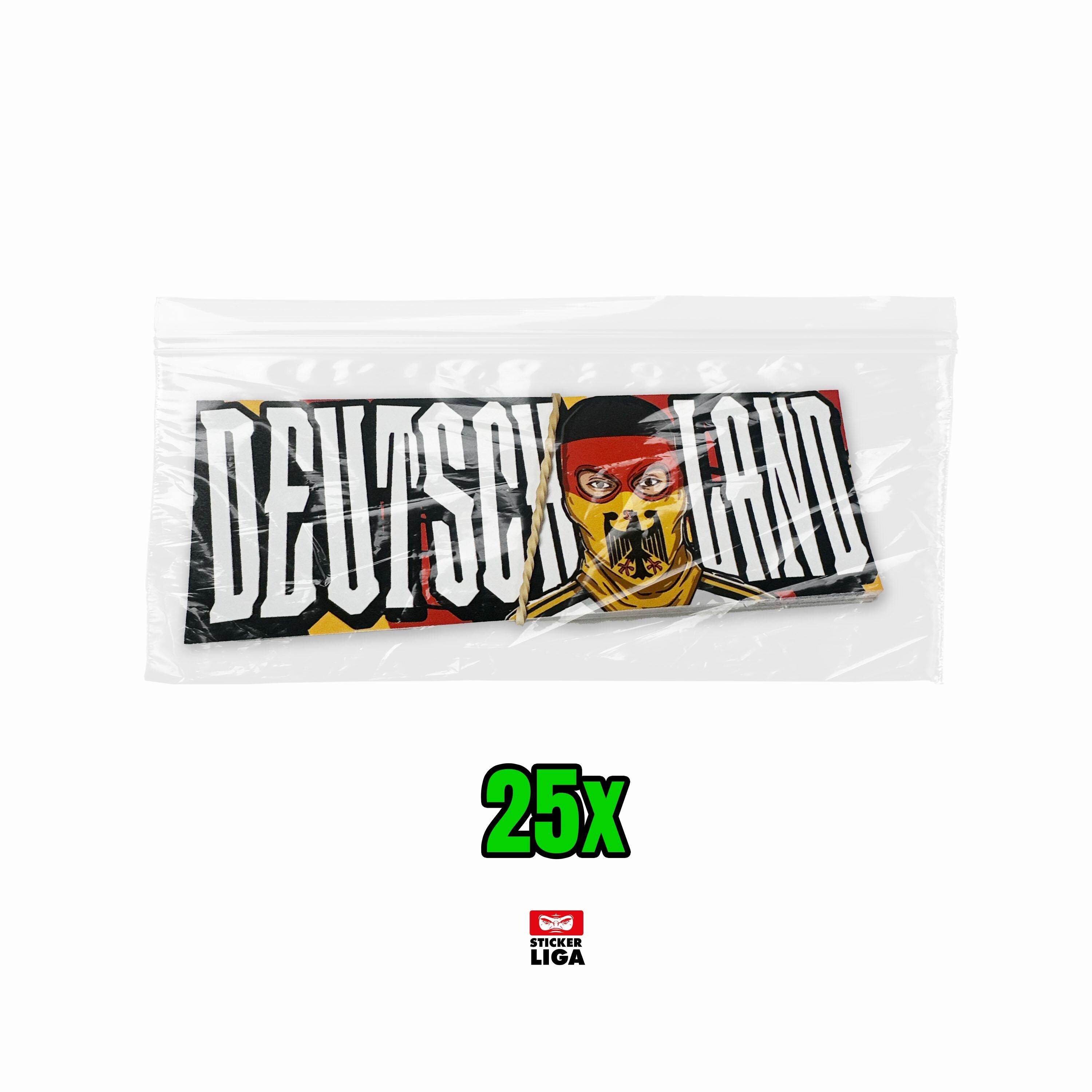Deutschland Aufkleber | Fußball Fanartikel| Pvc | Wetterfest | Ultras | Sticker
