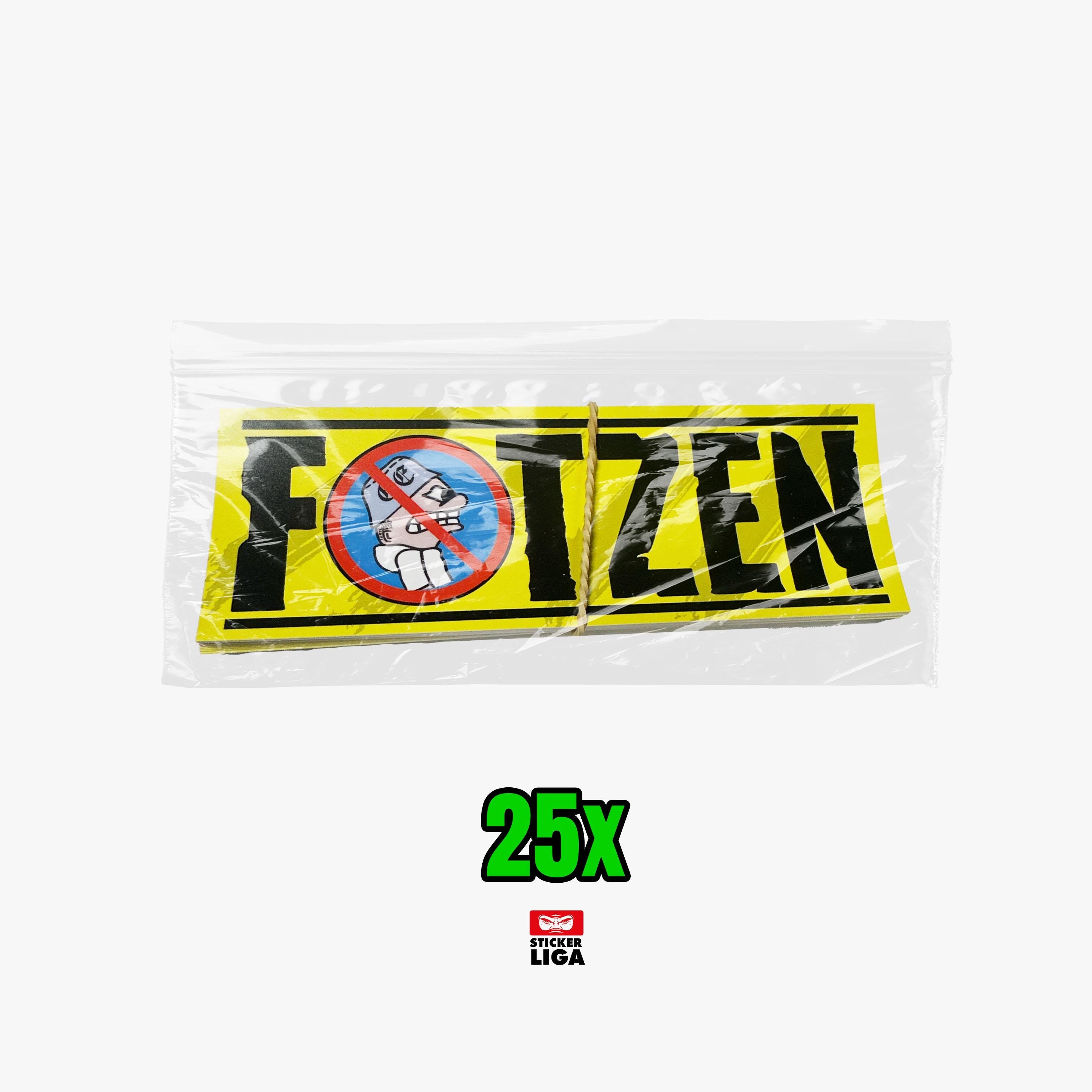 Scheiss Gelsenkirchen | Sticker 25x | Ultras Aufkleber | Fußball Fanartikel | Pvc | Wetterfest