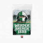Bremen 1899 Aufkleber | Sticker 25X | Fußball Fanartikel | Pvc | Wetterfest | Ultras | Sticker | Fans